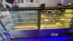 We manufacturing cake pastry bakery hot cold display counter