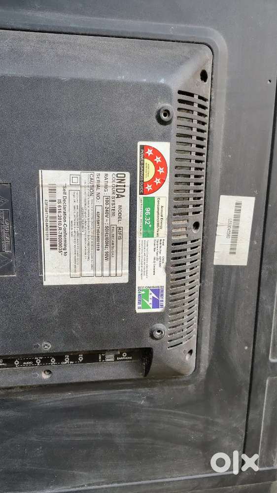 Old TV for parts – not working