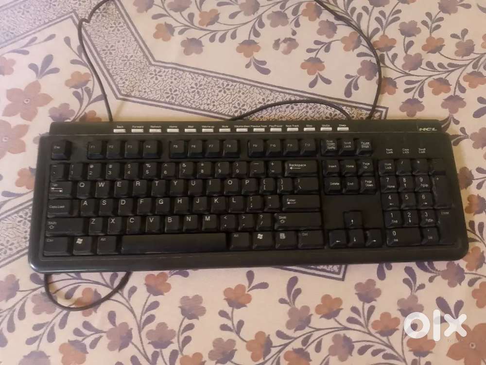 Computer keyboard mouse monitor