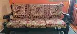 Wooden sofa set