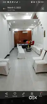 Fully furnished ready to move luxury house with hall with furniture AC