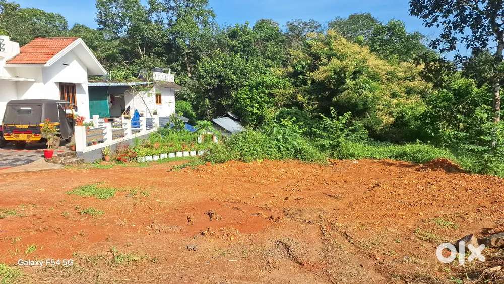 9 Cent land House plot for Sale near Mutholy kadavu ,Cherpunkal pala