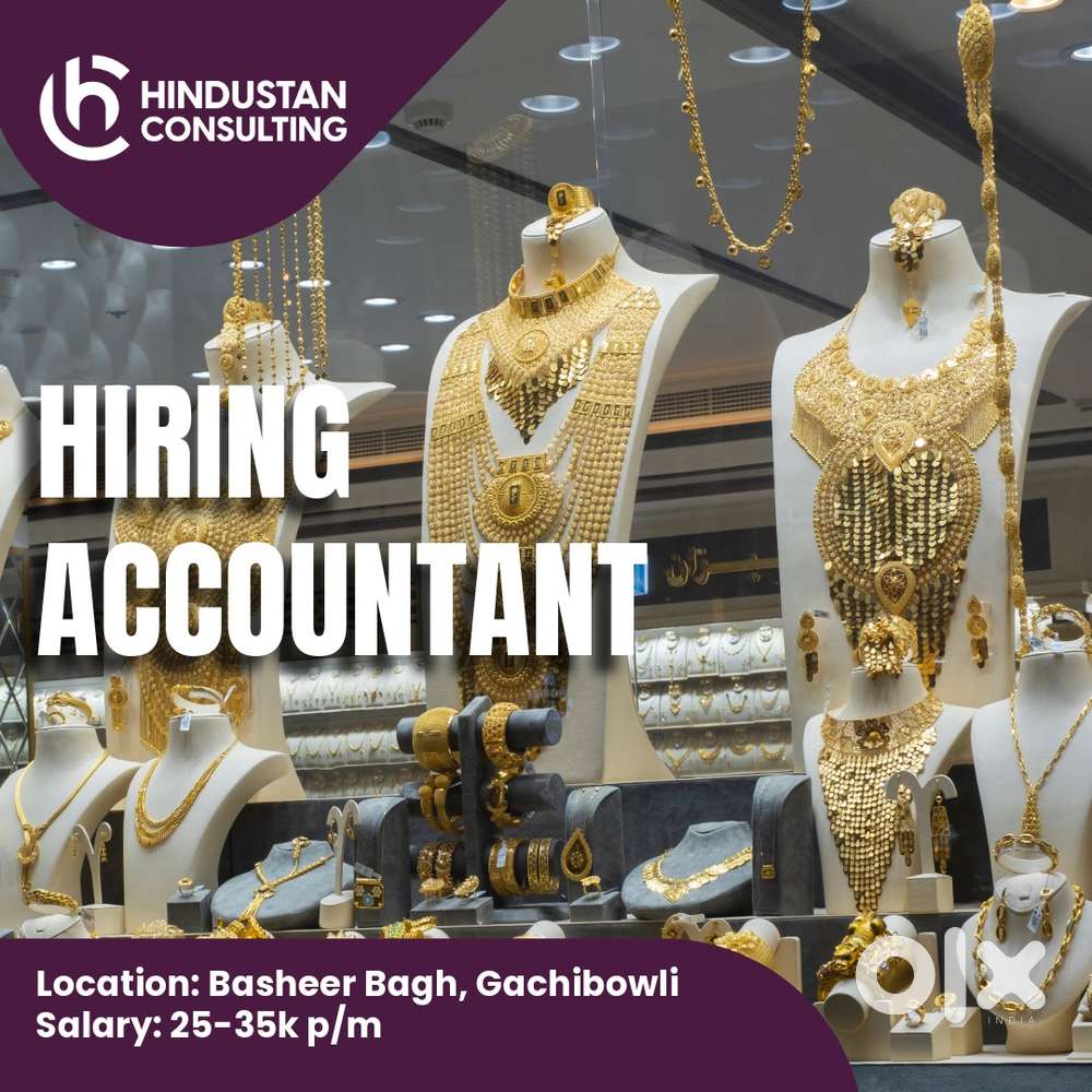 Accountant for Jewellery Showroom