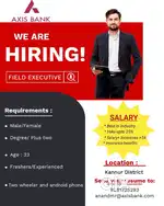 Staffs Required for Axis Bank Microfinance Jobs Under Quess corps