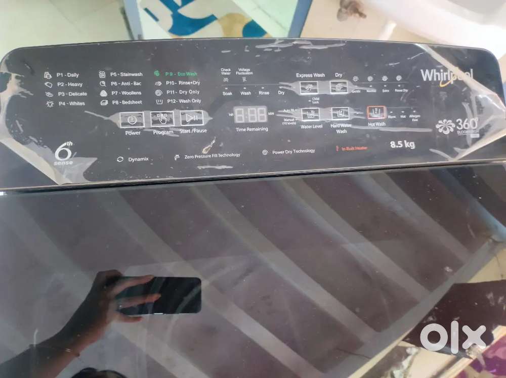 Fully automatic top load washing machine (whirlpool)