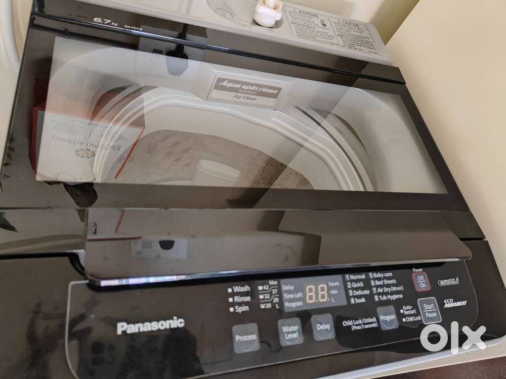 Panasonic washing machine 6.7kgautomatic