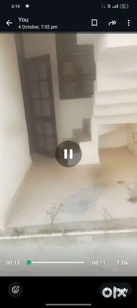 Semi furnished villa