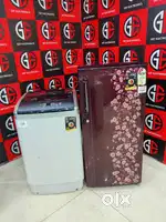 Id126Onida6.2kg fully automaticmachine+Haier flowermodel 190ltrsbcombo