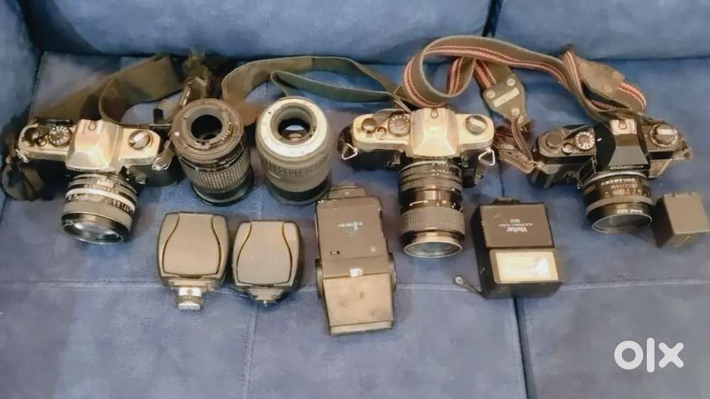 Vintage Nikon Roll Cameras and SLR