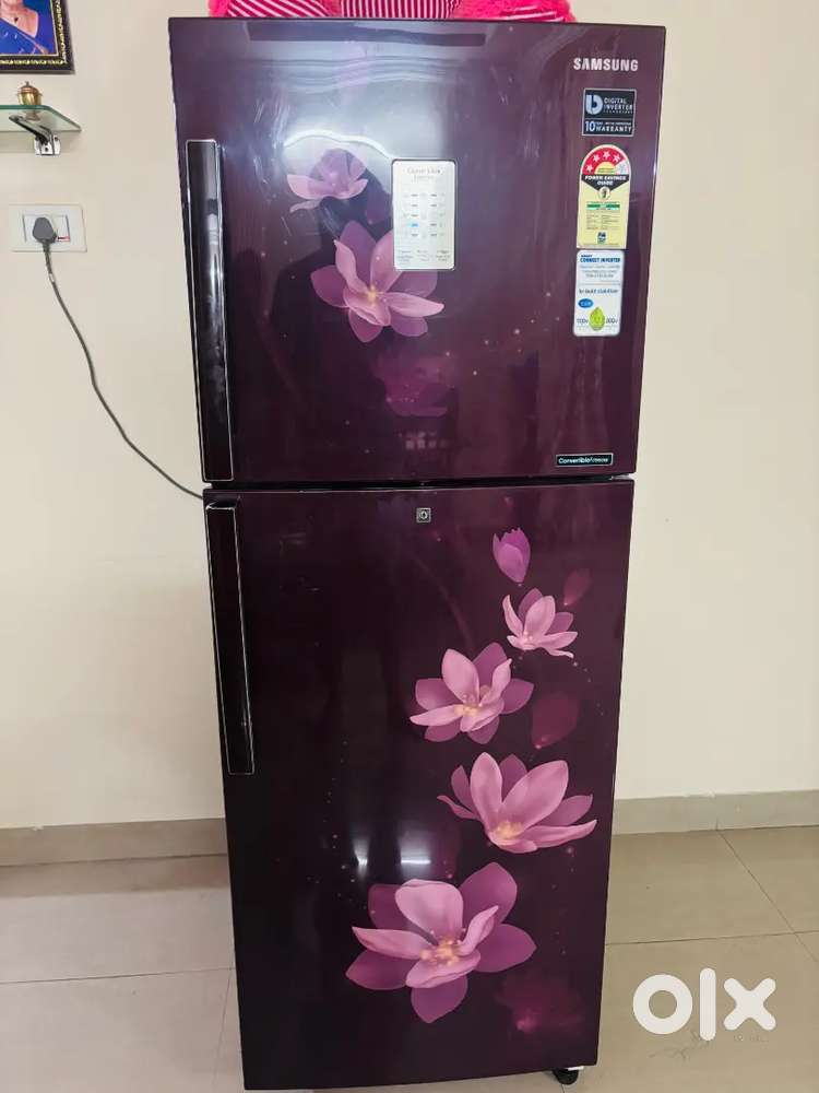 Very well maintained Samsung double door fridge for sale