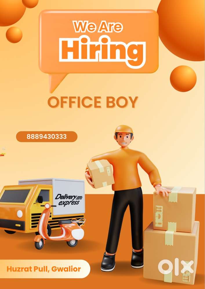 Office boy requirement