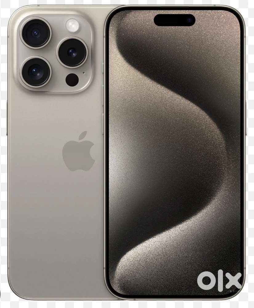 iPhone 15 pro Natural Titanium