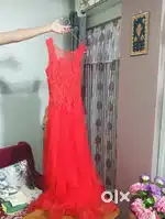 Red Gown Fluffy