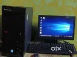 Lenovo branded Desktop 4gb ram desktop pc monitor Computer Set