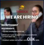 Front office executive(Receptionist)