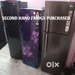 SECOND HAND FRIDGS FOR SALES