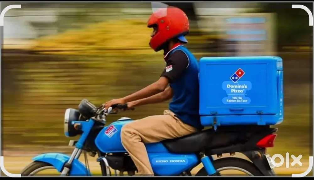 Delivery boy required for Dominos pizza