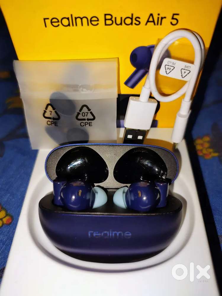 Realme Buds Air 5 Earbuds With realme link app, Box Available