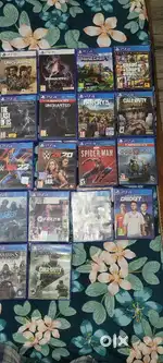 PS 5 & PS 4 Games Genuine CDs, Showroom condition Like new,