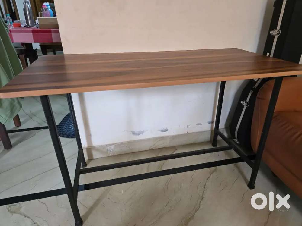 Table with wooden top