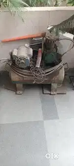 Heavy duty air compressor painting polishing machine