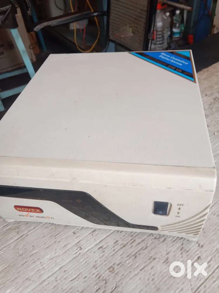 NOVEX SINE WAVE 850 VA INVERTER WITH 60 AH LI -ION BATTERY