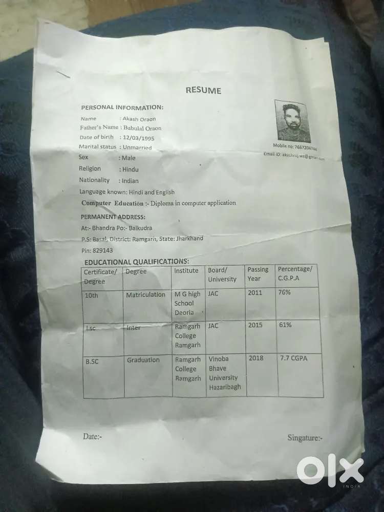 i am experience teacher