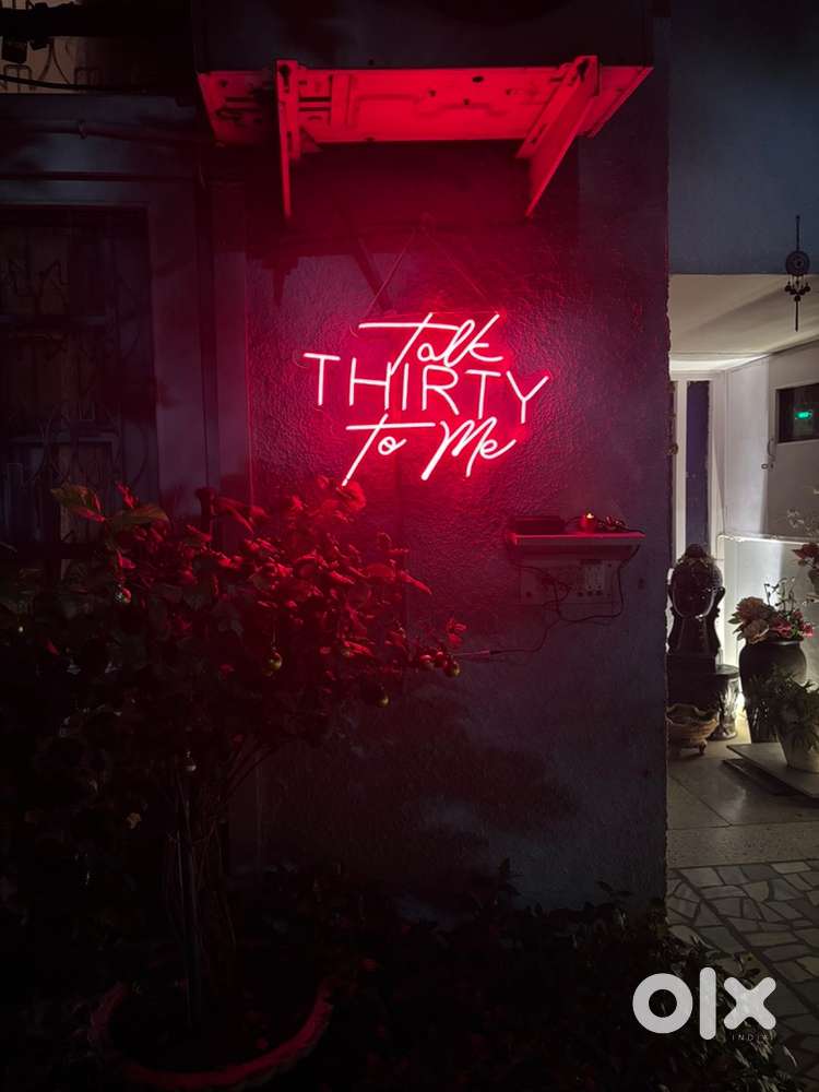 Neon Red Light for Party