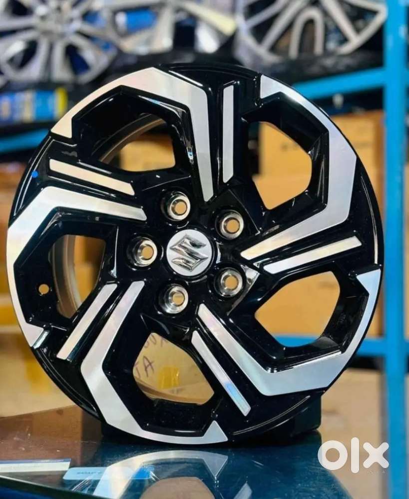 16 inch brezza Zxi diamond cut OEM alloy wheels set of 4 new box piece