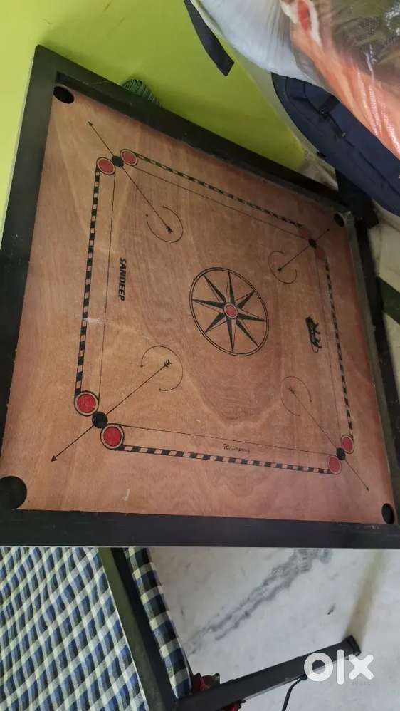 Carrom board  for playing purpose