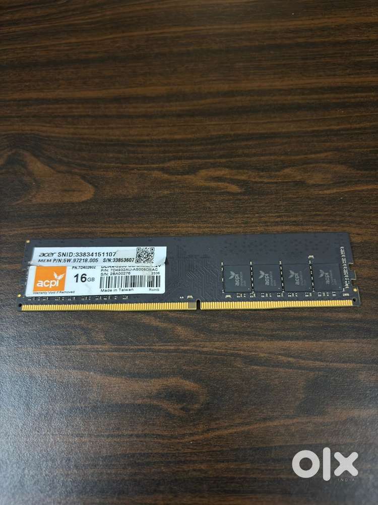 Acer 16GB DDR4 Desktop RAM  PC4  Original DIMM Memory Module