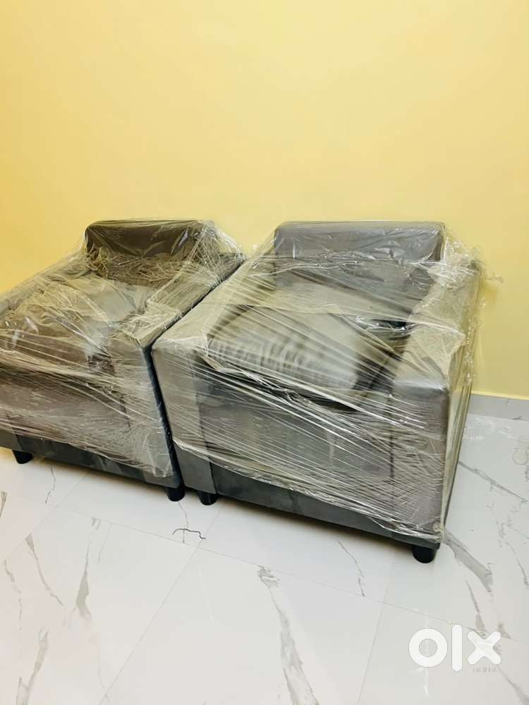 2 piece single seater sofa