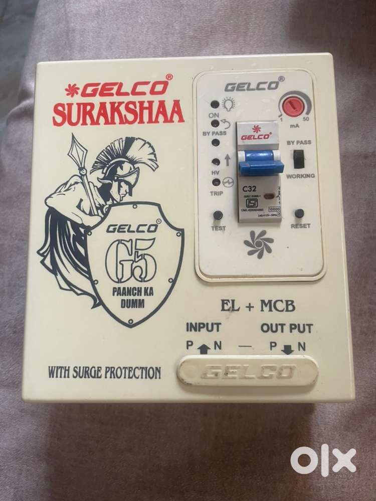 Suraksha Earth Leakage & MCB Protector(Analog) - Excellent Condition