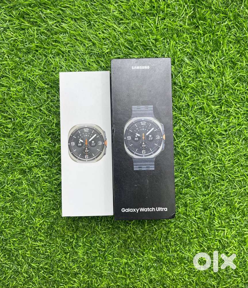 Samsung Galaxy Watch Ultra (47MM) Titanium Silver Color Indian Unit