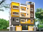 A BRAND NEW 2BHK FLATS READY TO MOVE AT MEDAVAKKAM  NEAR RUBY FLATS
