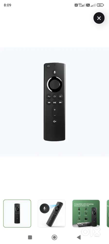 TV remote MI fire