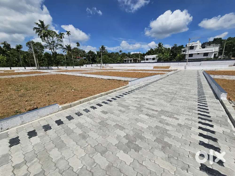 Aluva alangad thiruvalloor 4 to 7cent house plot for sale