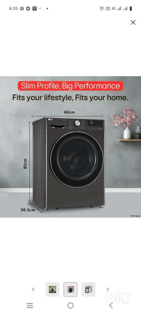 LG 12 kg. Washing Machine