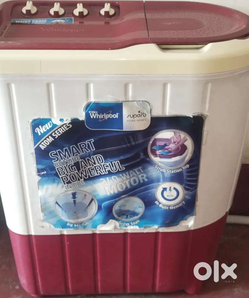 Whirlpool washing machine semi automatic