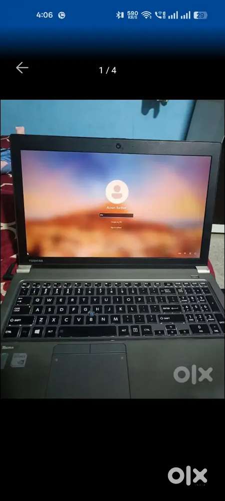 Toshiba laptop exchange available