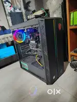 CPU Gaming with RGB Cabinet Intel i5 10th Gen 16 GB Ram