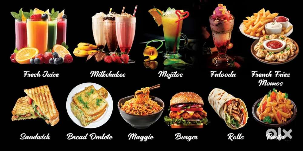 Juice,Falooda,breadomplate,sandwich,momo,milkshake, master wanted