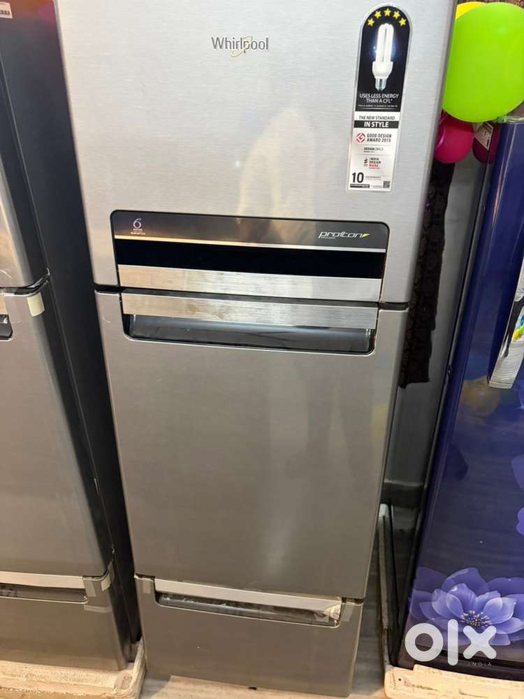 Whrilpool 240L forest free triple door refrigerator