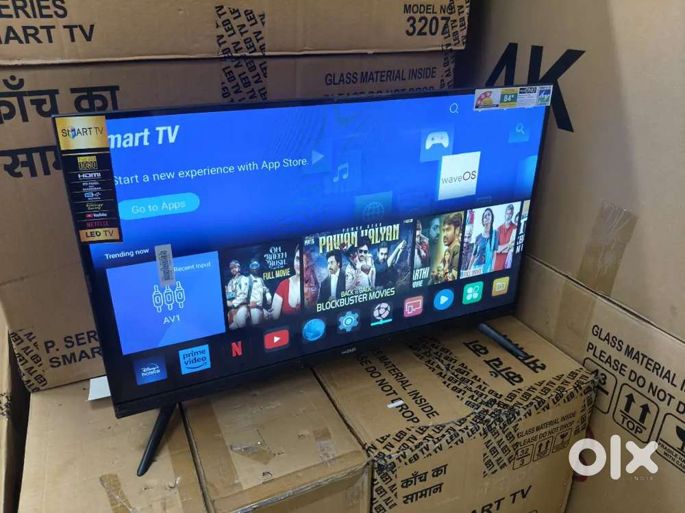 40 led tv 50% discount with 1 year replacement warranty