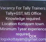 MS office, Tally Trainer