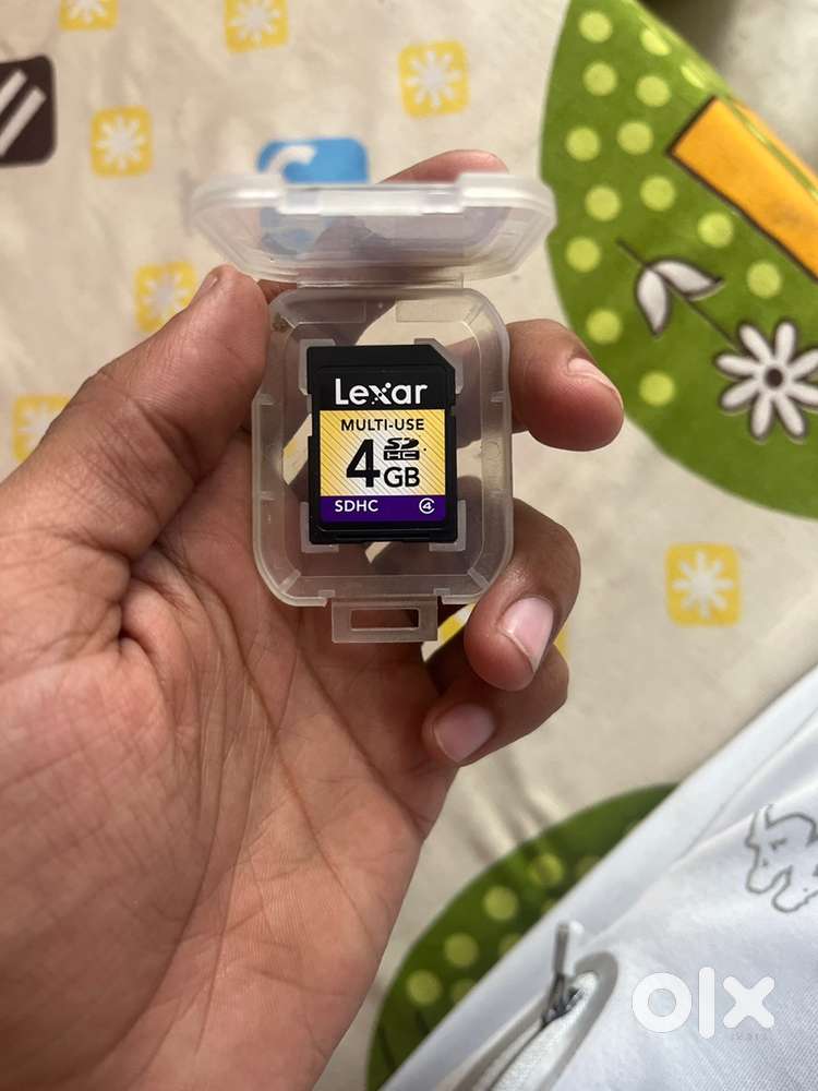 Lexar   Sdhc 4gb with new genus monitor