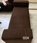 Brown sofa set