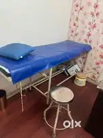 Small Clinic set up..sirf patient table and patient stool available ha