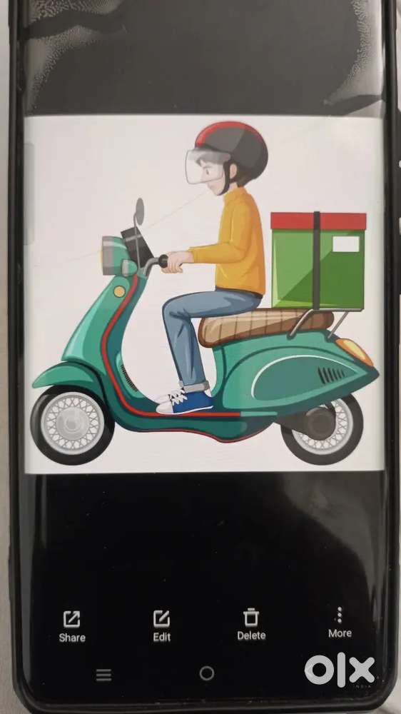 free Job percal delivery boy