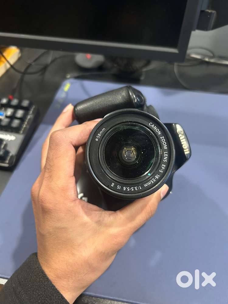 Canon 1200D + 2 Lenses  For Repair / Parts  Great Deal – ₹5,500